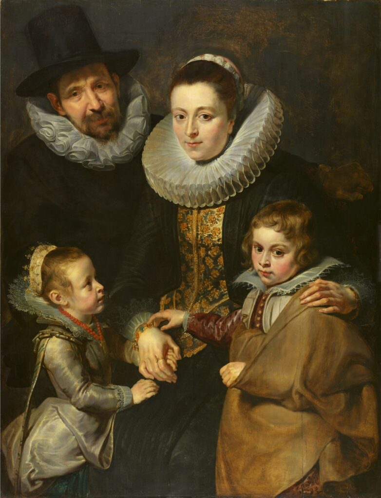 Family of Jan Brueghel the Elder by Rubens