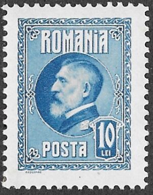 1926 The 60th Anniversary of the Birth of King Ferdinand I. 10L. MNH. Cat.310