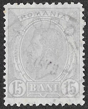 1894 -1898 King Karl I - Different Watermark and New Values. 15B. Cancelled. Cat.110