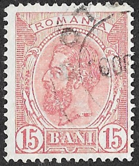 1894 -1898 King Karl I. 15B. Cancelled. Cat.100